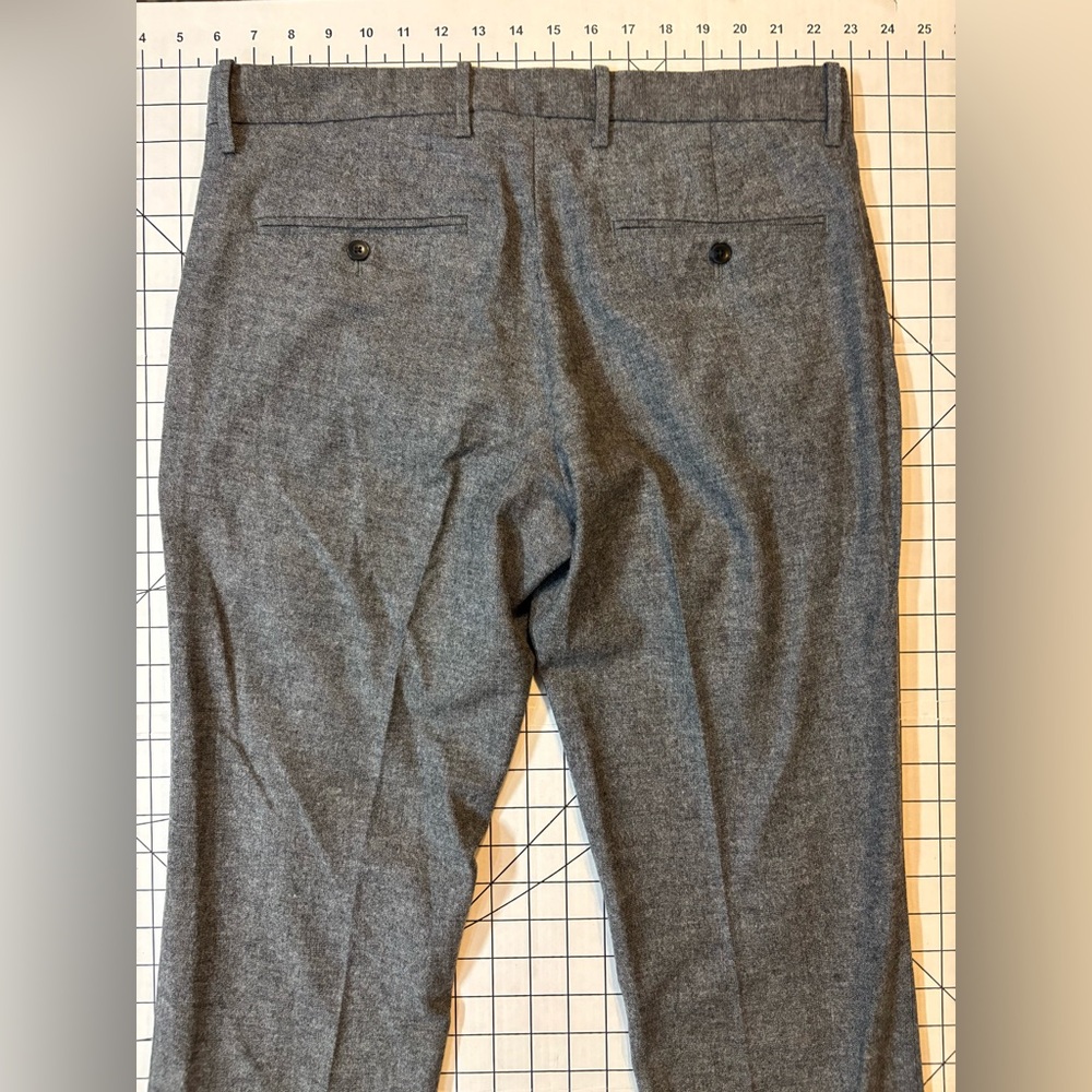 GAP Men’s‎ Size 32/34 Gray Slim Fit Dress Pants - Picture 6 of 6